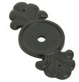 Emtek 86234FB flat black cabinet knob