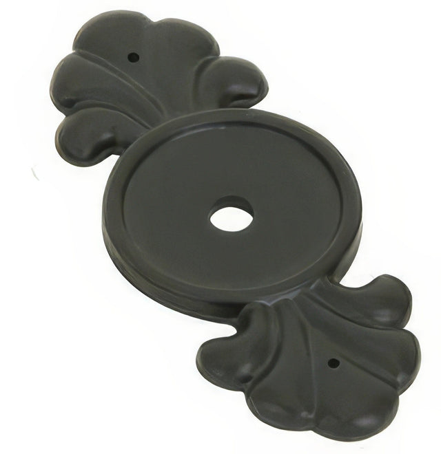 Emtek 86234FB flat black cabinet knob