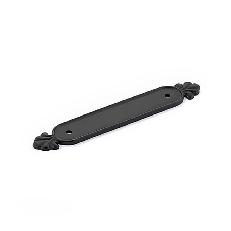 Emtek 86236FB flat black back plate