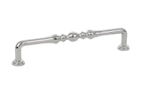 Emtek 86248US14 Spindle Cabinet Pull with 6" Center to Center Polished Nickel Lifetime Finish