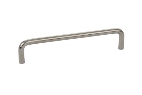 Emtek 86249US14 Wire Cabinet Pull with 6" Center to Center Polished Nickel Lifetime Finish