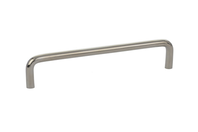 Emtek 86249US14 Wire Cabinet Pull with 6" Center to Center Polished Nickel Lifetime Finish