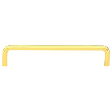 Emtek 86249US3 polished brass cabinet pull