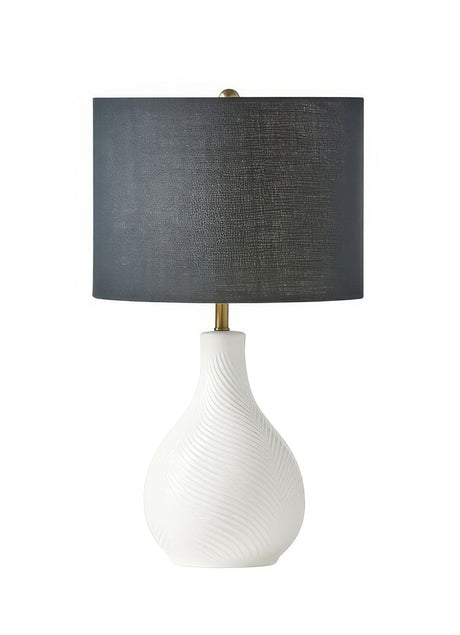 Craftmade 86253 1 Light Ceramic Base Table Lamp in White