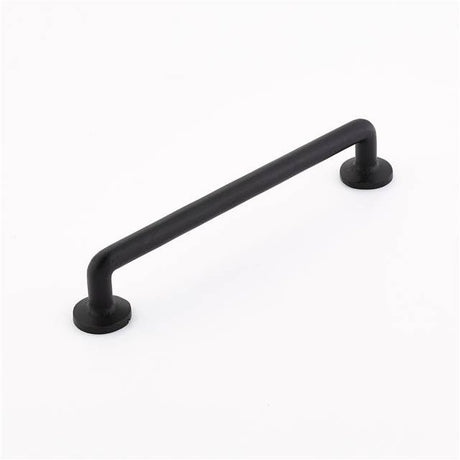 Emtek Rod Cabinet Pull with 6" Center To Center in Flat Black Bronze