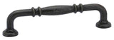 Emtek Ribbed Cabinet Pull with 6" Center To Center in Medium Bronze
