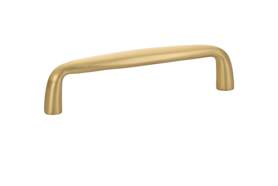Emtek 86258US4 Orbit Cabinet Pull with 4" Center to Center Satin Brass Finish
