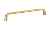 Emtek 86259US4 satin brass bar cabinet pull