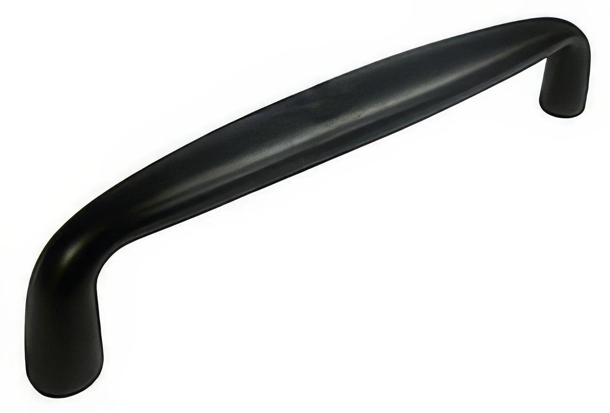 Emtek 86260US19 flat black bar cabinet pull
