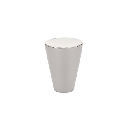 Emtek 86261US14 Cone 1" Cabinet Knob Polished Nickel Lifetime Finish