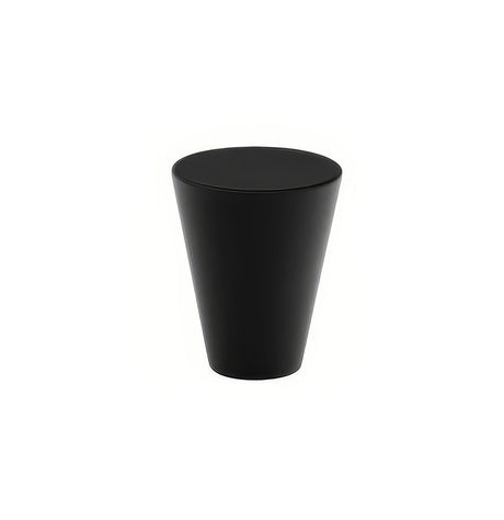 Emtek 86261US19 flat black cabinet knob