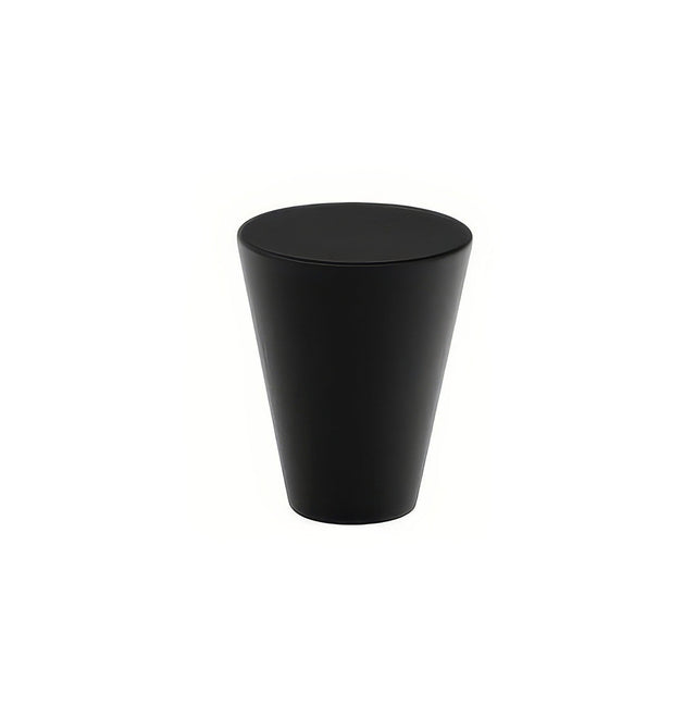 Emtek 86262US19 flat black cabinet knob