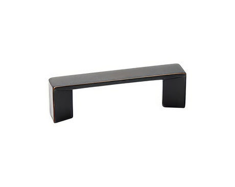 Emtek 86265US10B Contemporary bar cabinet pull, additional view