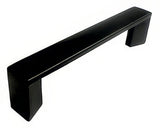 Emtek 86265US19 flat black bar cabinet pull
