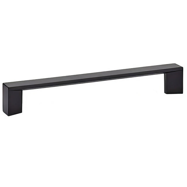 Emtek 86266US19 flat black bar cabinet pull