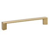 Emtek 86266US4 satin brass bar cabinet pull