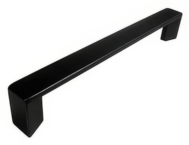 Emtek 86267US19 flat black bar cabinet pull
