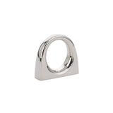 Emtek 86270US14 Ring Cabinet Knob with 1" Center to Center Polished Nickel Lifetime Finish