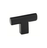 Emtek 86271US19 flat black cabinet knob