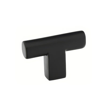 Emtek 86271US19 flat black cabinet knob