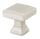 Emtek Geometric 1.625" Solid Brass Square Cabinet Knob