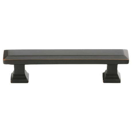 Emtek 86299US10B oil rubbed bronze rectangular cabinet pull