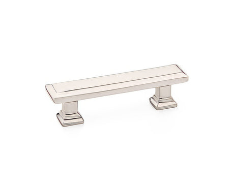 Emtek 86299US14 polished nickel rectangular cabinet pull