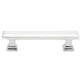 Emtek 86299US26 polished chrome rectangular cabinet pull