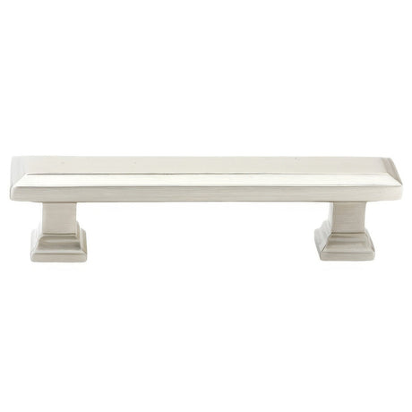 Emtek 86301US15 satin nickel rectangular cabinet pull