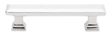 Emtek 86302US26 polished chrome rectangular cabinet pull