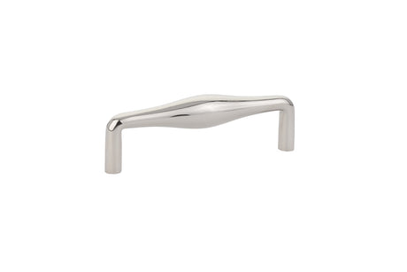 Emtek 86311US14 Dane Cabinet Pull with 4" Center to Center Polished Nickel Lifetime Finish