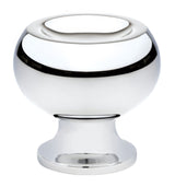 Emtek 86314US26 polished chrome cabinet knob