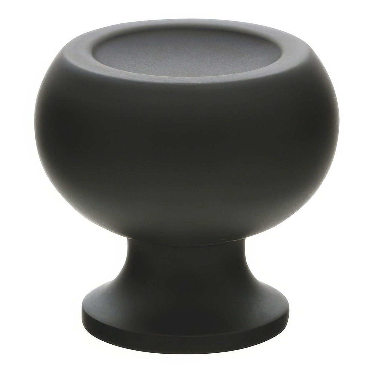 Emtek 86315US19 flat black cabinet knob