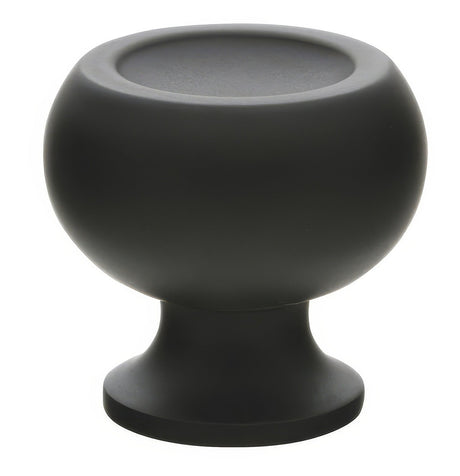 Emtek 86316US19 flat black cabinet knob