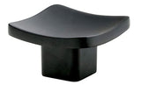 Emtek 86317US19 flat black cabinet knob