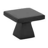 Emtek 86319US19 flat black cabinet knob