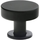Emtek 86322US19 flat black cabinet knob