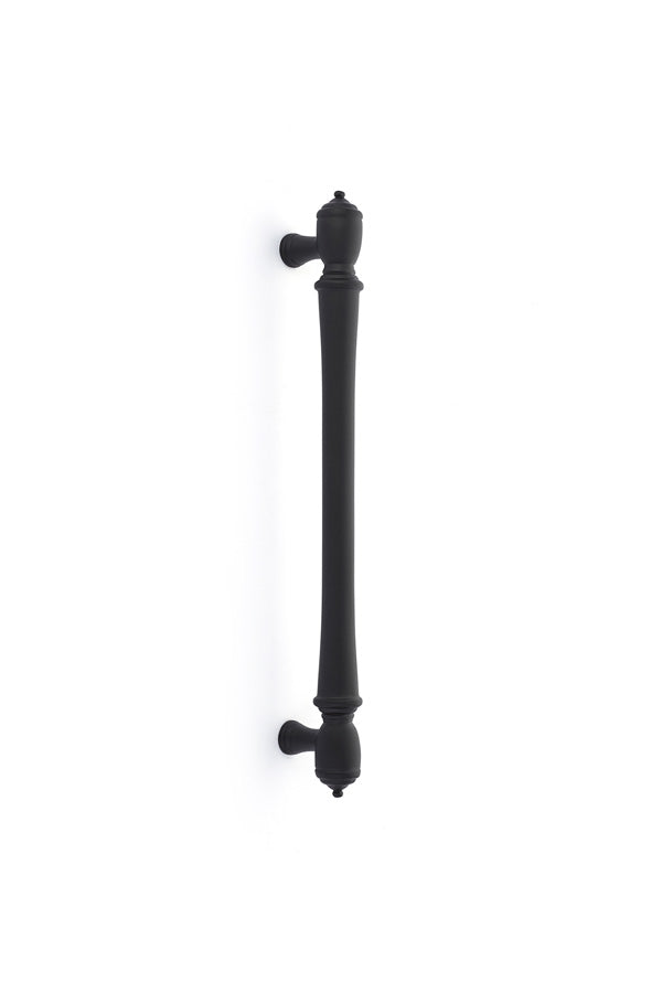 Emtek 86343US19 Spindle Appliance Pull with 12" Center to Center Flat Black Finish