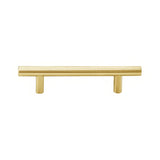 Emtek 86358US4 satin brass bar cabinet pull