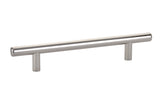 Emtek 86361US14 Brass Bar Cabinet Pull with 5" Center to Center Polished Nickel Lifetime Finish