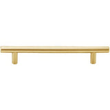 Emtek 86363US4 satin brass bar cabinet pull