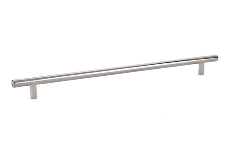 Emtek 86365US14 Brass Bar Cabinet Pull with 12" Center to Center Polished Nickel Lifetime Finish