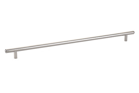 Emtek 86366US14 Brass Bar Cabinet Pull 16" Center to Center Polished Nickel Lifetime Finish