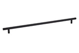 Emtek 86366US19 Brass Bar Cabinet Pull 16" Center to Center Flat Black Finish
