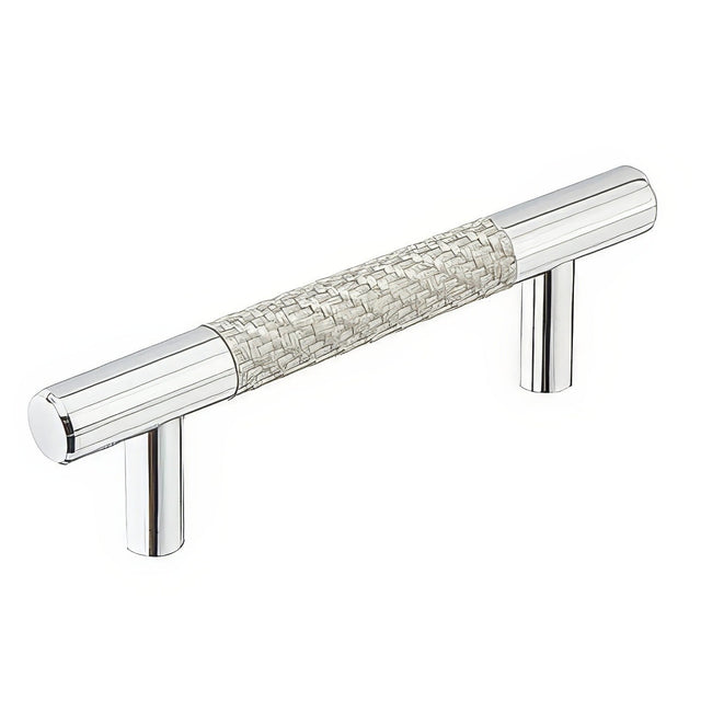 Emtek 86385US26 polished chrome bar cabinet pull