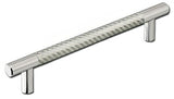 Emtek 86390US15 satin nickel bar cabinet pull