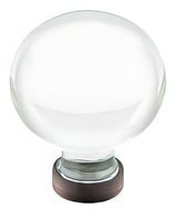 Emtek 86394US10B oil rubbed bronze cabinet knob