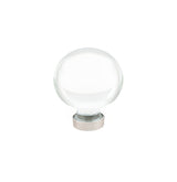 Emtek 86394US14 polished nickel cabinet knob