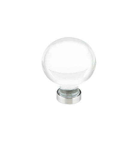 Emtek 86395US15 satin nickel cabinet knob