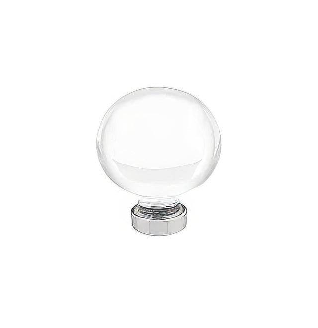 Emtek 86395US19 flat black cabinet knob